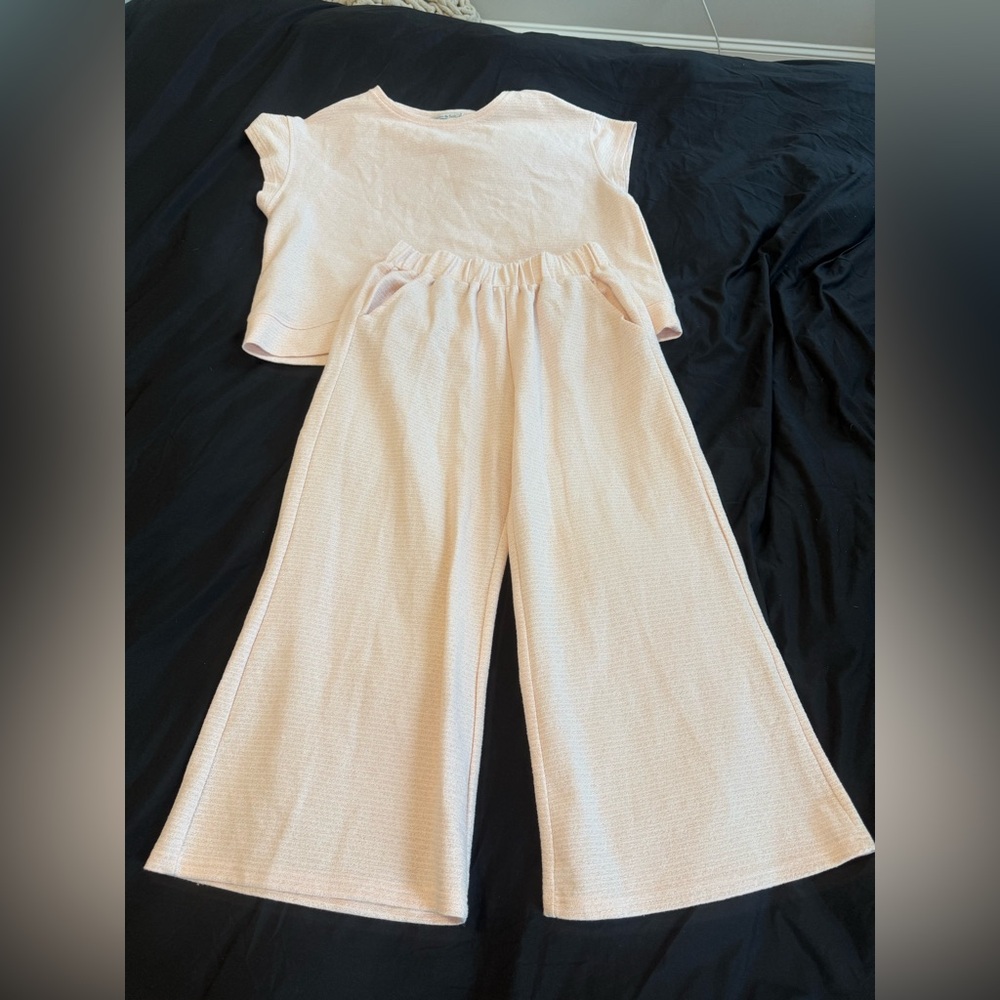 {SEE AND BE SEEN} Baby Pink Matching Set